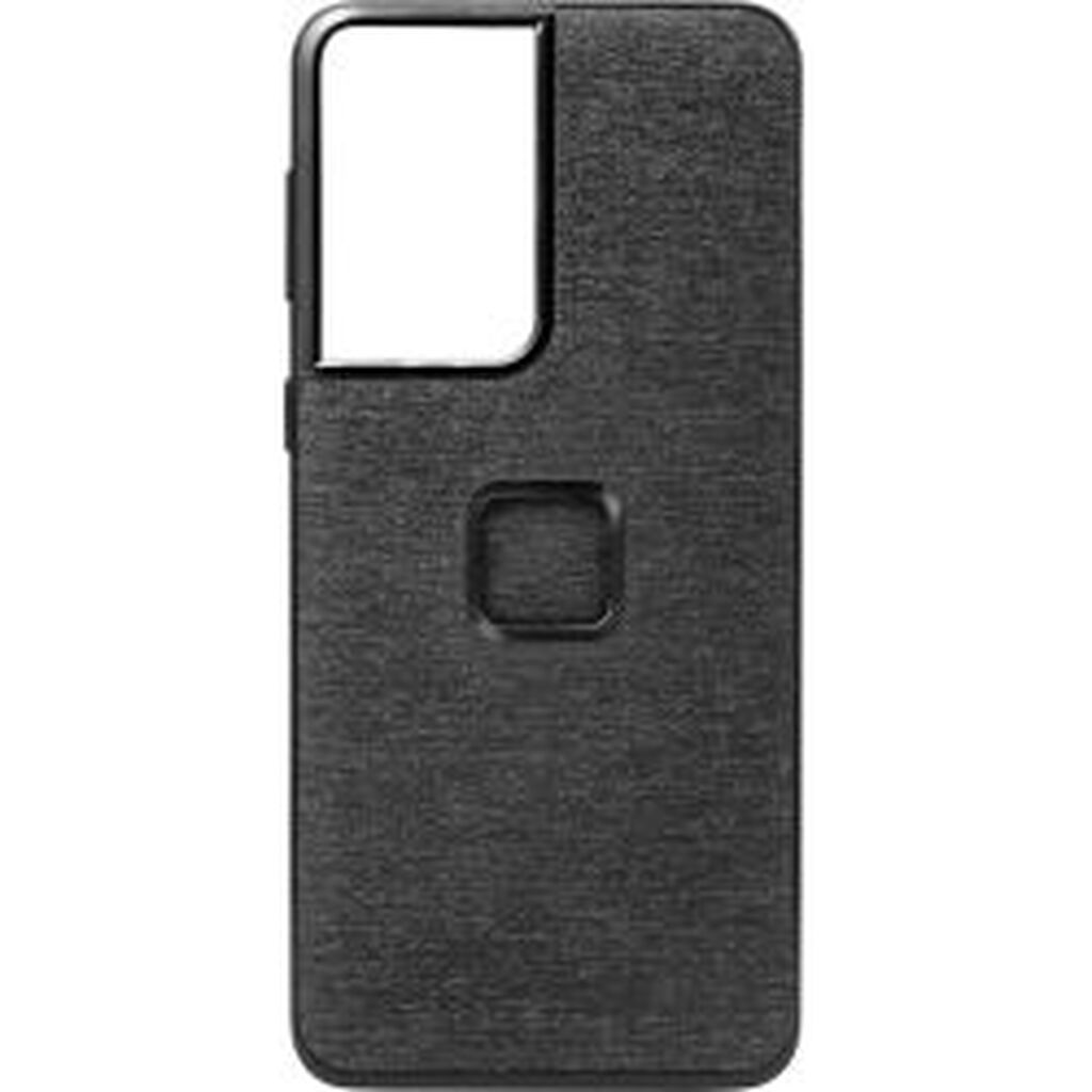 Peak-design Peak Design Mobile Everyday Fabric Case Samsung Galaxy S21 Ultra - Charcoal - Mobilcover
