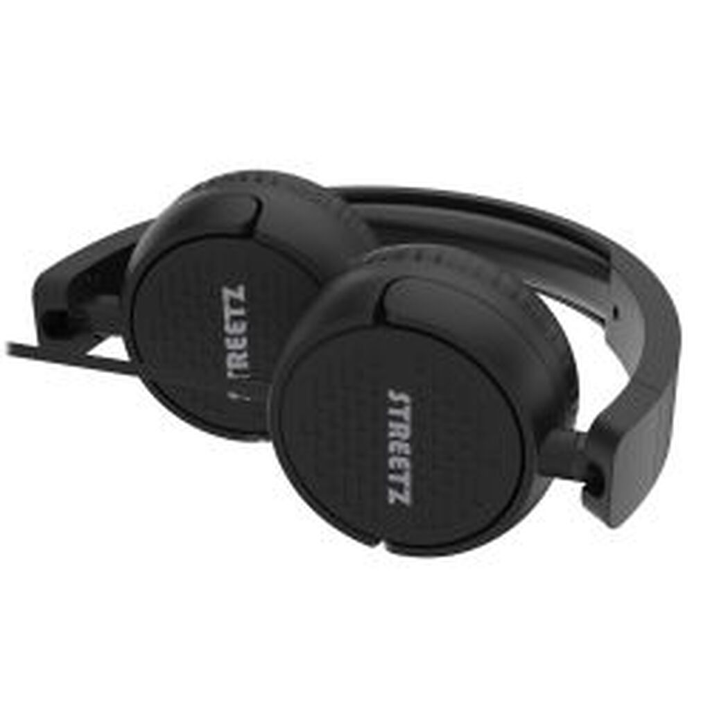 Streetz C100 Headphones, Foldable, Usb-c, Black