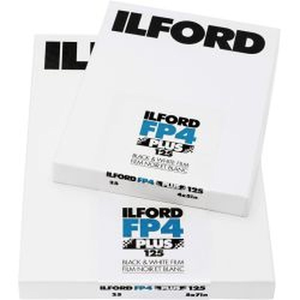 Ilford Photo Fp4 Plus 4x5 100 Sheet Film