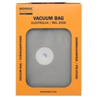 Nq Vacuum Mel 2058 Dust Bags, 5 Pcs. - Diverse