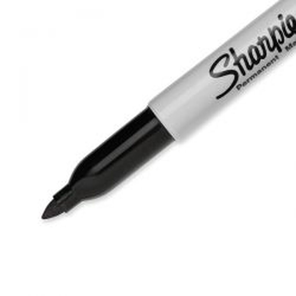 Sharpie Permanent Marker Fine Black Tuck