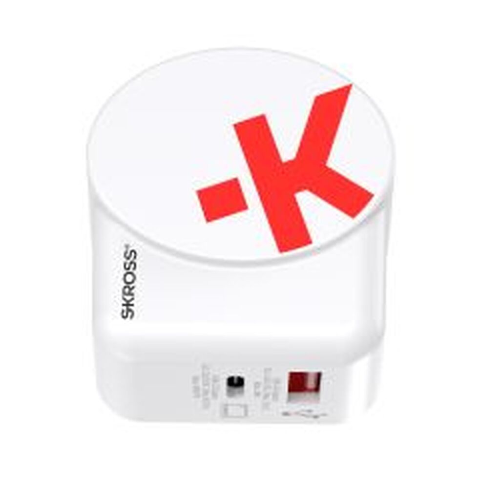 Skross Eu Usb Charger Ac45pd - C To C Cable Included.