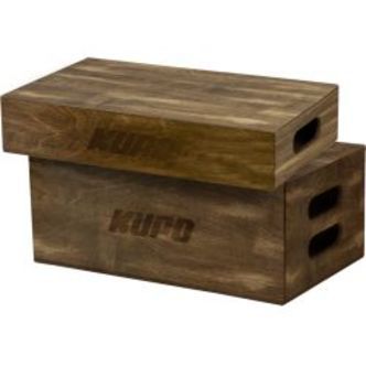 Kupo KAB-048BST Brown Stained Apple Box Set