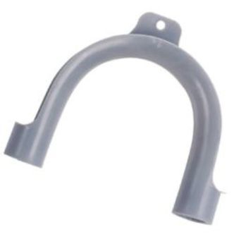 Nqwash_dry Plastic Hook For Outlet Hose, Grey - Bulk - Diverse