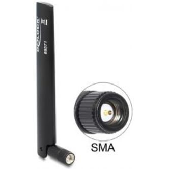 Delock Lte Antenna Sma 0.8 3.0dbi Omnidirectional Flexible Joint
