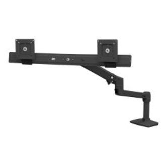 Ergotron Lx Desk Dual Direct Arm, Matte Black