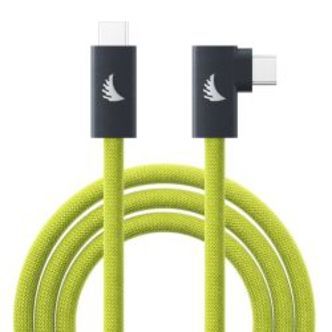 Angelbird Cable I USB-C 3.2 I Solid Flex Tether Cable Right-Angle I Lime I 4,5 m