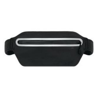 Streetz Sport Waist Bag, Reflective, Fits Most Mobile Phones, Black