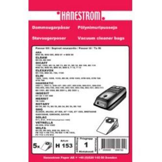 Hanestroem Dammsugarpåsar Elram Bs 08, Bs 095 5p