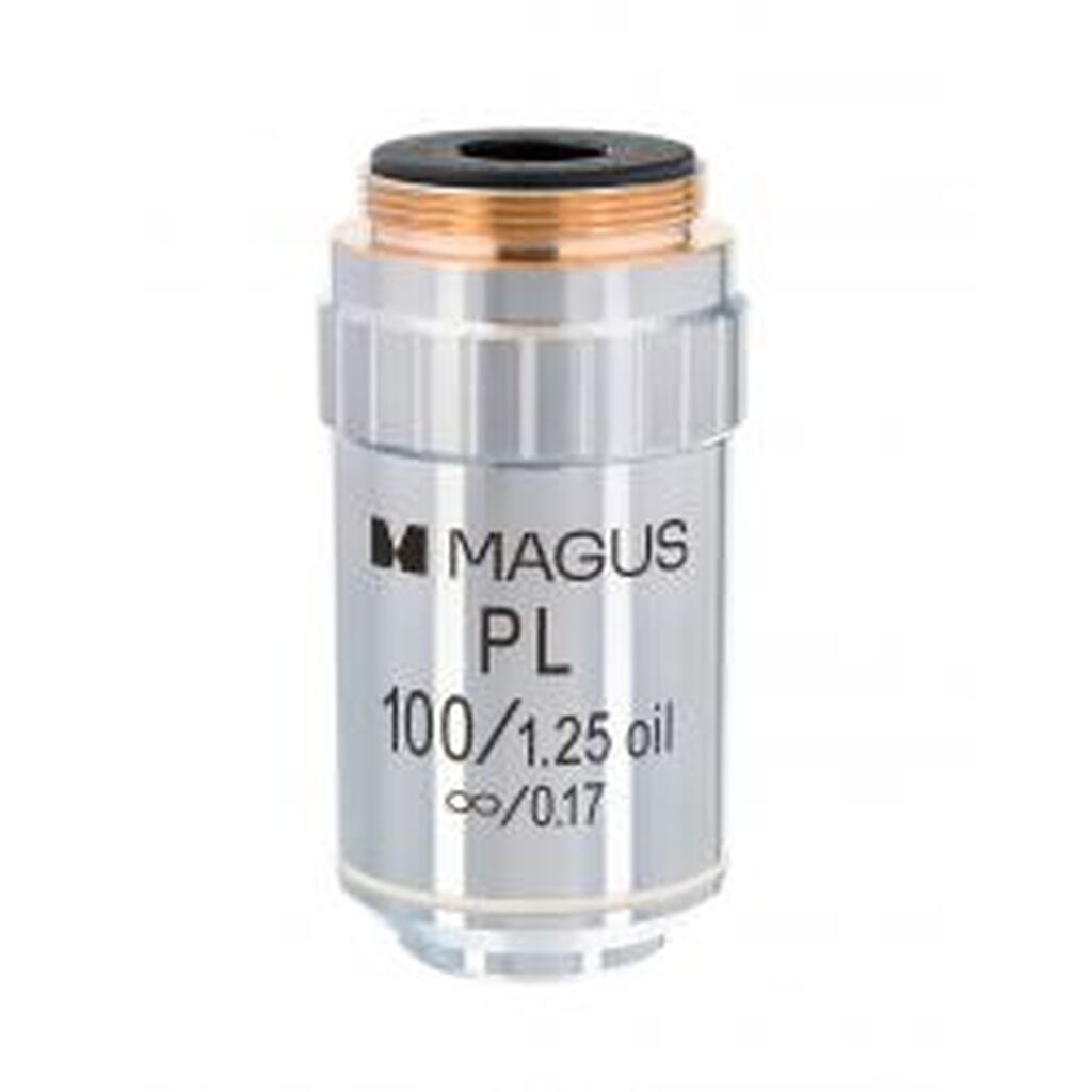 MAGUS MP100 OIL 100x/1.25 -/0.17 Infinity Plan Objective - Tilbehør til mikroskop
