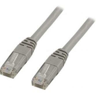 Deltaco U/utp Cat6 Patch Cable, Lszh, 35m, Grey