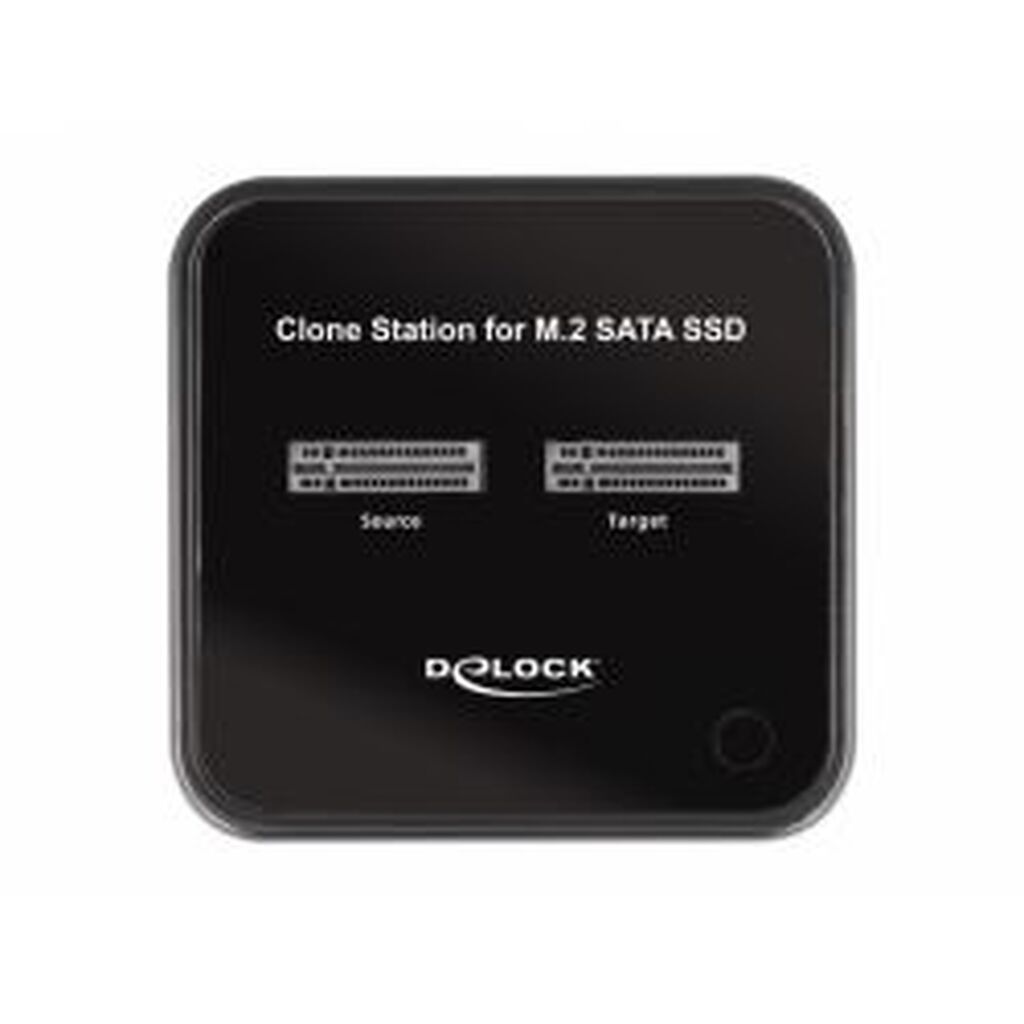 Delock M.2 Docking Station For 2 X M.2 Sata Ssd With Clone Function