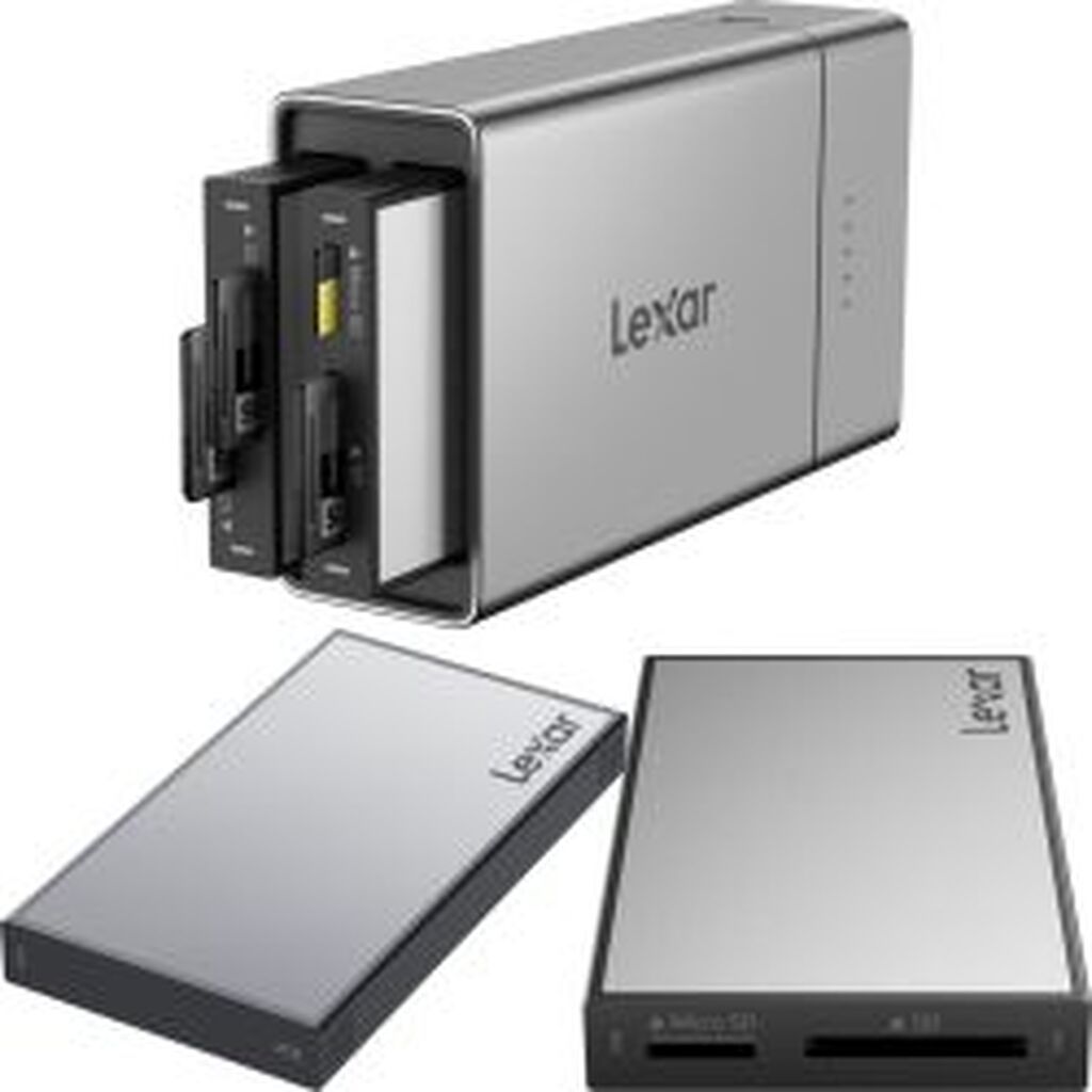 Lexar Professional Workflow Go I with SD/microSD reader and 2TB SSD