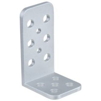 Kupo KS-2439L Mini L-Cheese-Plate 2.4(6cm)X 3.9(10cm) w/ 3/8 & 1/4 Hole - Support rigs & cages