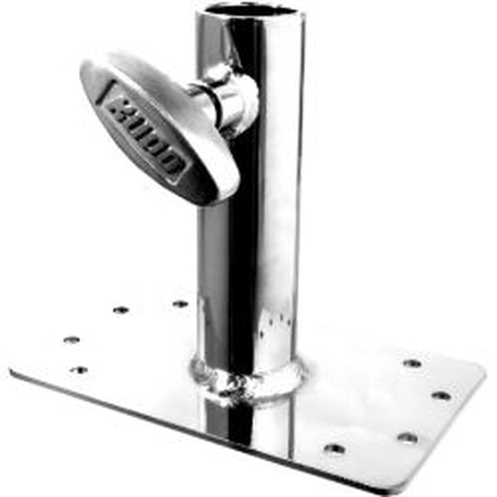 Kupo KS-048 Junior Wall Plate with Junior 1-1/8in (28mm) Receiver - Support rigs & cages