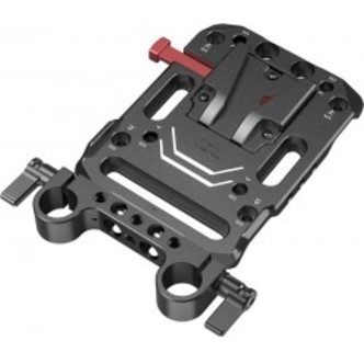SmallRig 3016 Battery Plate V-Mount w Rod Clamp - Support rigs & cages