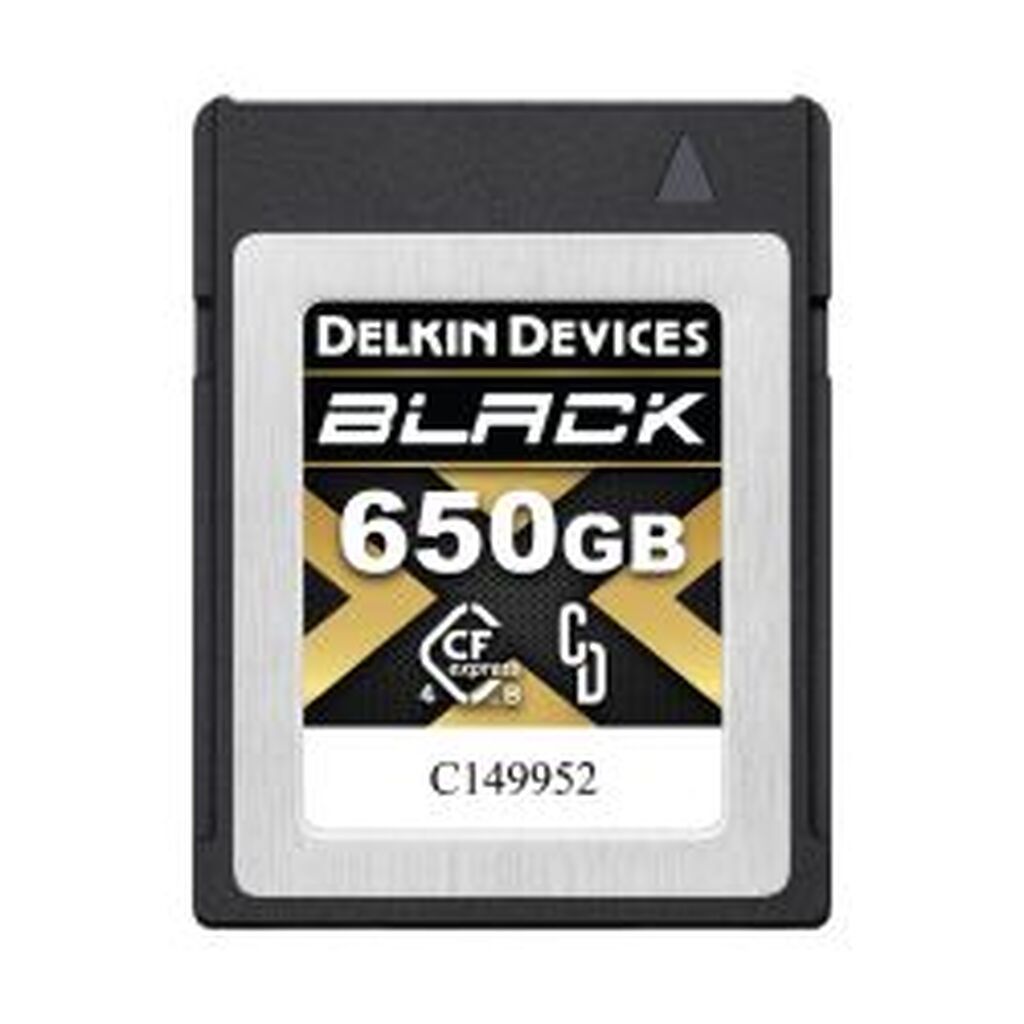 Delkin CFexpress 4.0 BLACK R3530/W3250 650GB