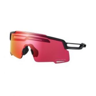 Shimano Eyewear EQNX5 Matte Black, Ridescape RD - Solbriller