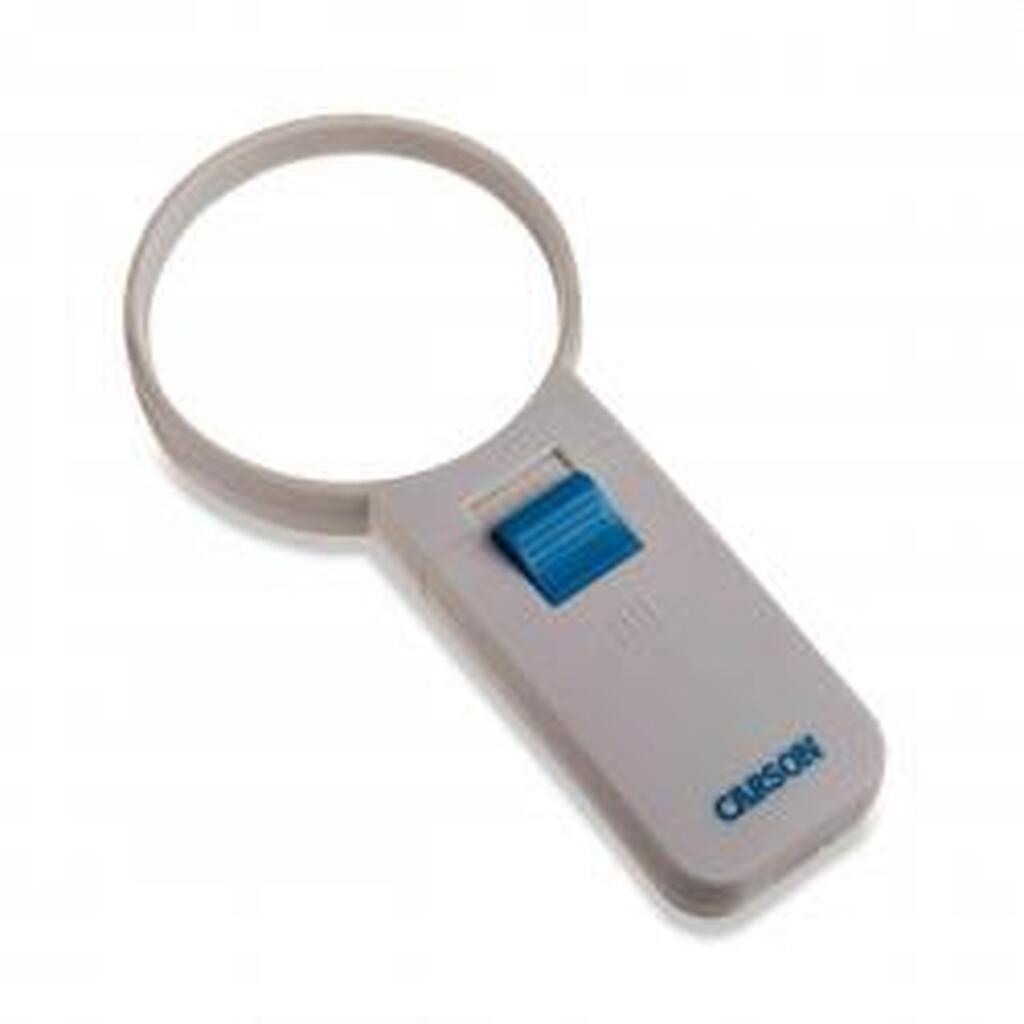 Carson læseglas med lys, 4x - Lup