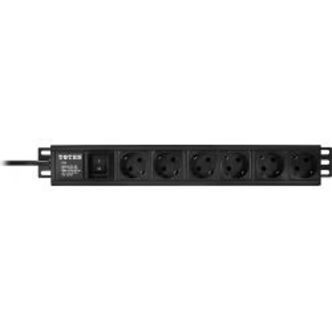 Toten Power Strip 6xcee 7/3 Socket 1xcee 7/7 Connection Switch 3m