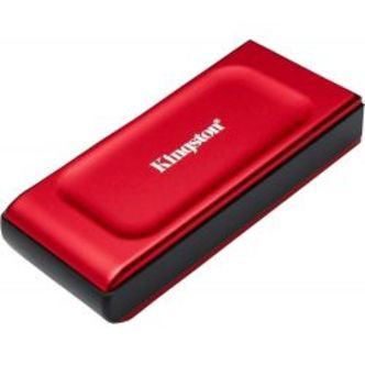 Kingston 1tb Xs1000 Red External Usb 3.2 Gen 2 Portable Ssd