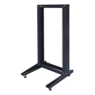 Toten 19 Open Floor Stand, Wheels, 22u, 600x600, Max Load 150kg