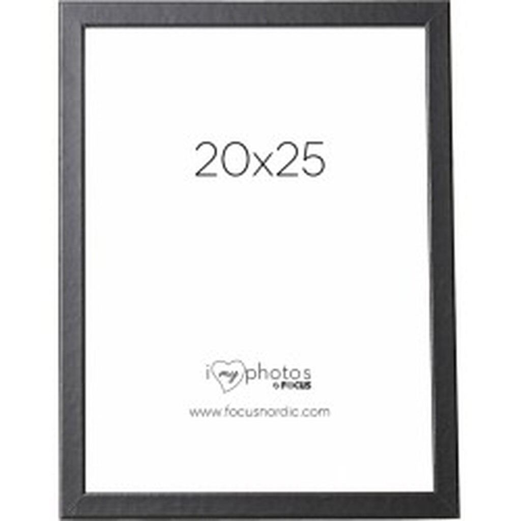 Focus Pop Black 20x25 - Ramme