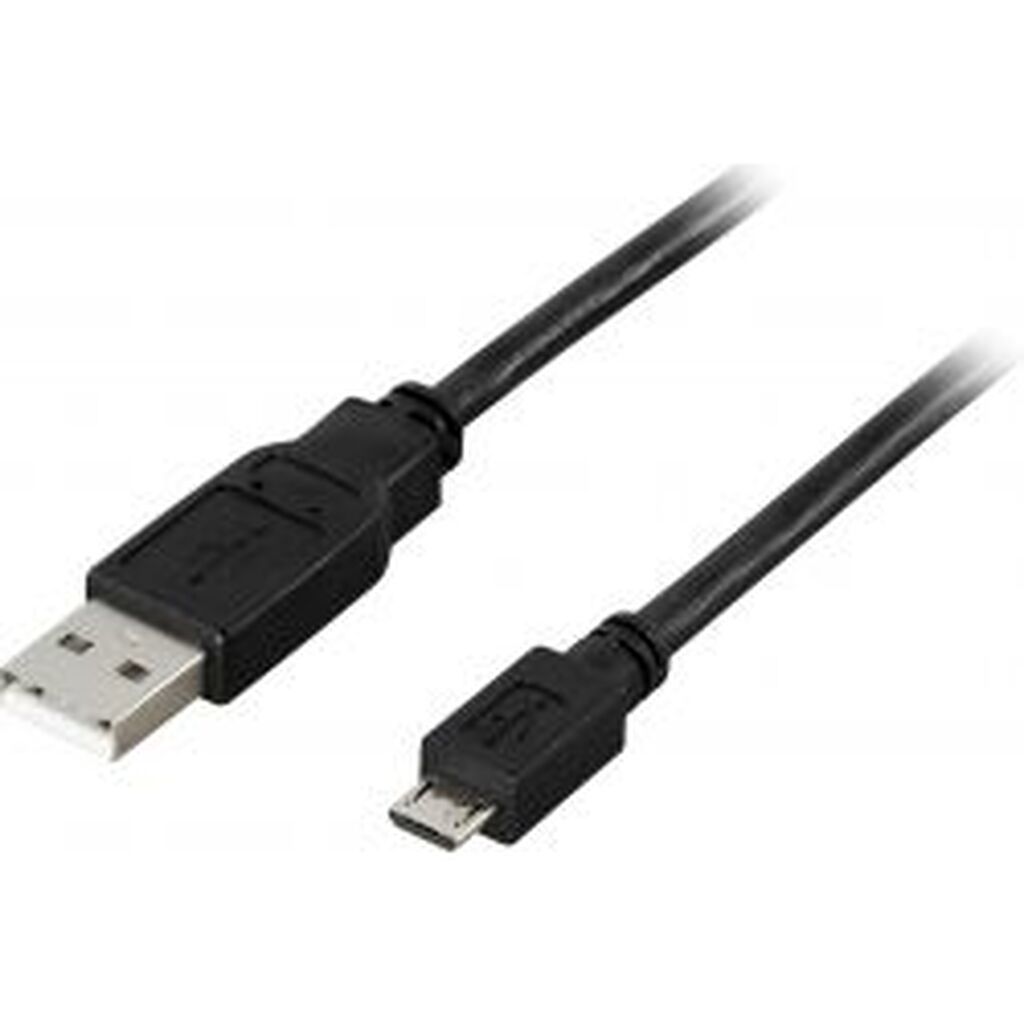 Deltaco Usb 2.0 Cable, Type A Ma, Type Micro B Ma, 5-pin, 3m, Black