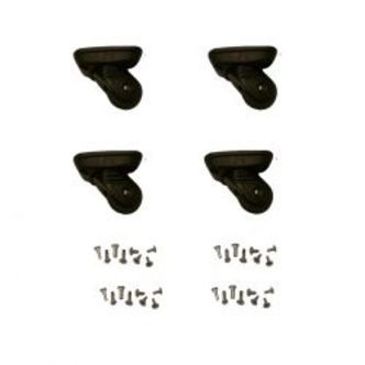 PRO Mega Travel Case Parts 4 rotation wheel incl. Bolts - Cykelreservedele