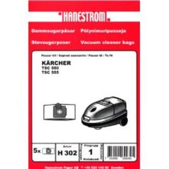 Hanestroem Dammsugarpåsar KÄrcher Tsc 550, Tsc 555
