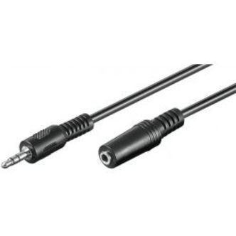 Qbulk Jack 3,5mm Stereo Forlængerledning 3 M