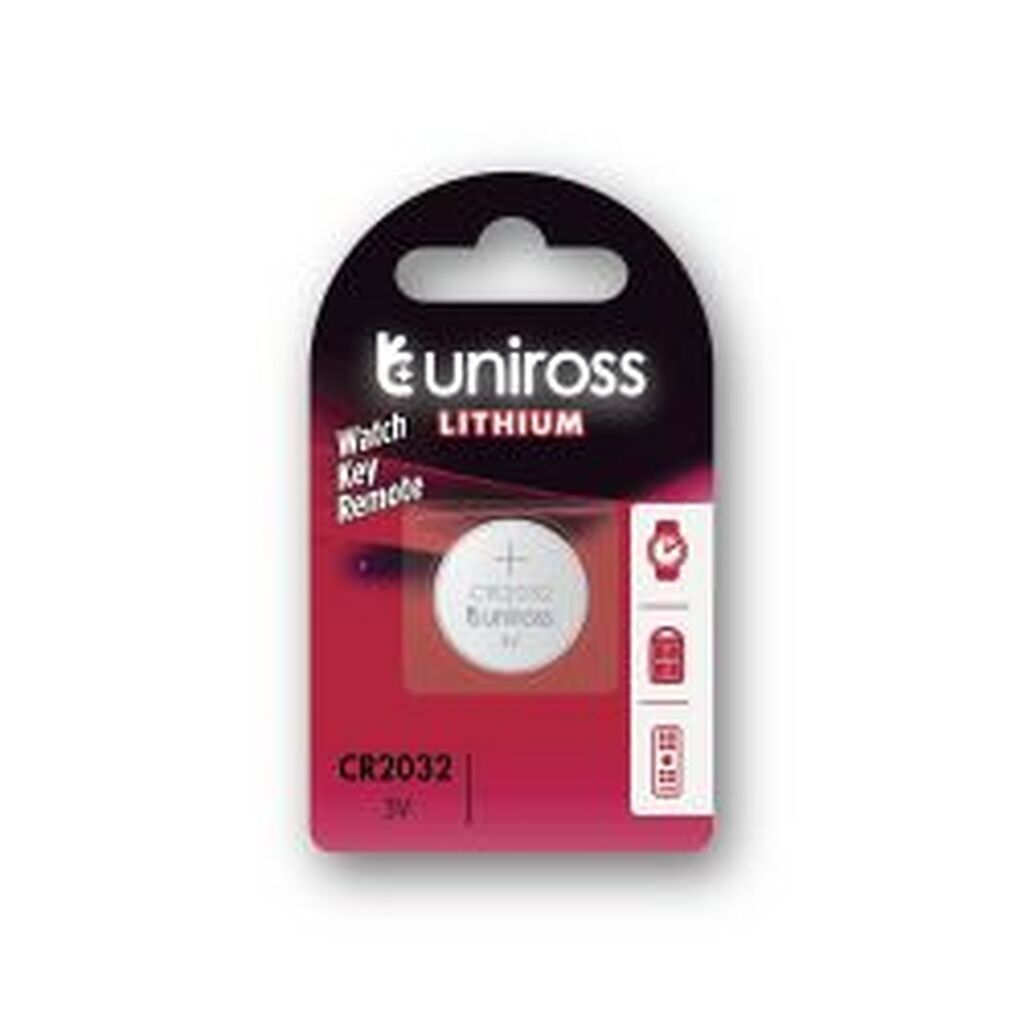 Uniross Lithium Button Cr2032 3v - Bl1