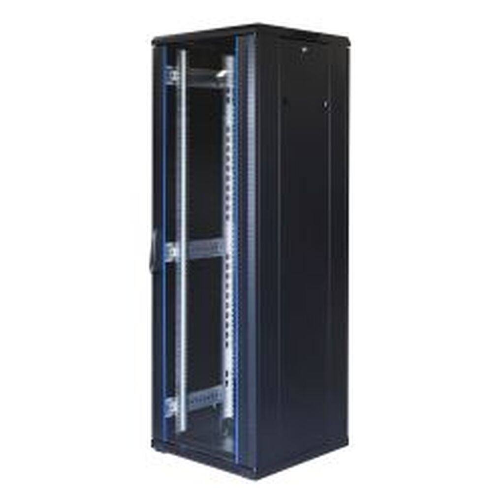 Toten Systemg 19 Cabinet 37u 600x600 Glass Front Door Metal 800kg