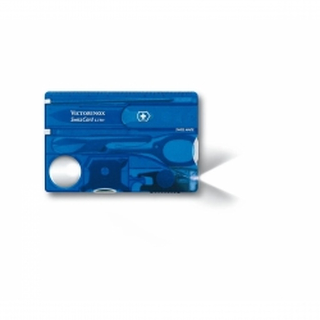 Victorinox Swisscard Lite, Blue Translucent - Multitool