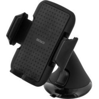 Deltaco Car Holder For Smartphone, Adjustable With Suction Cup - Mobilholder