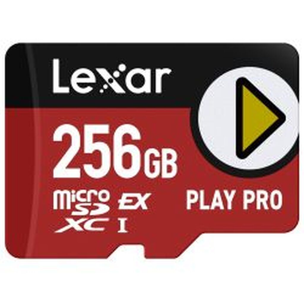 Lexar microSDXC Express PLAY Pro Express 7.1, R900/W600 C10 U3 UHS-I (V30) 256GB