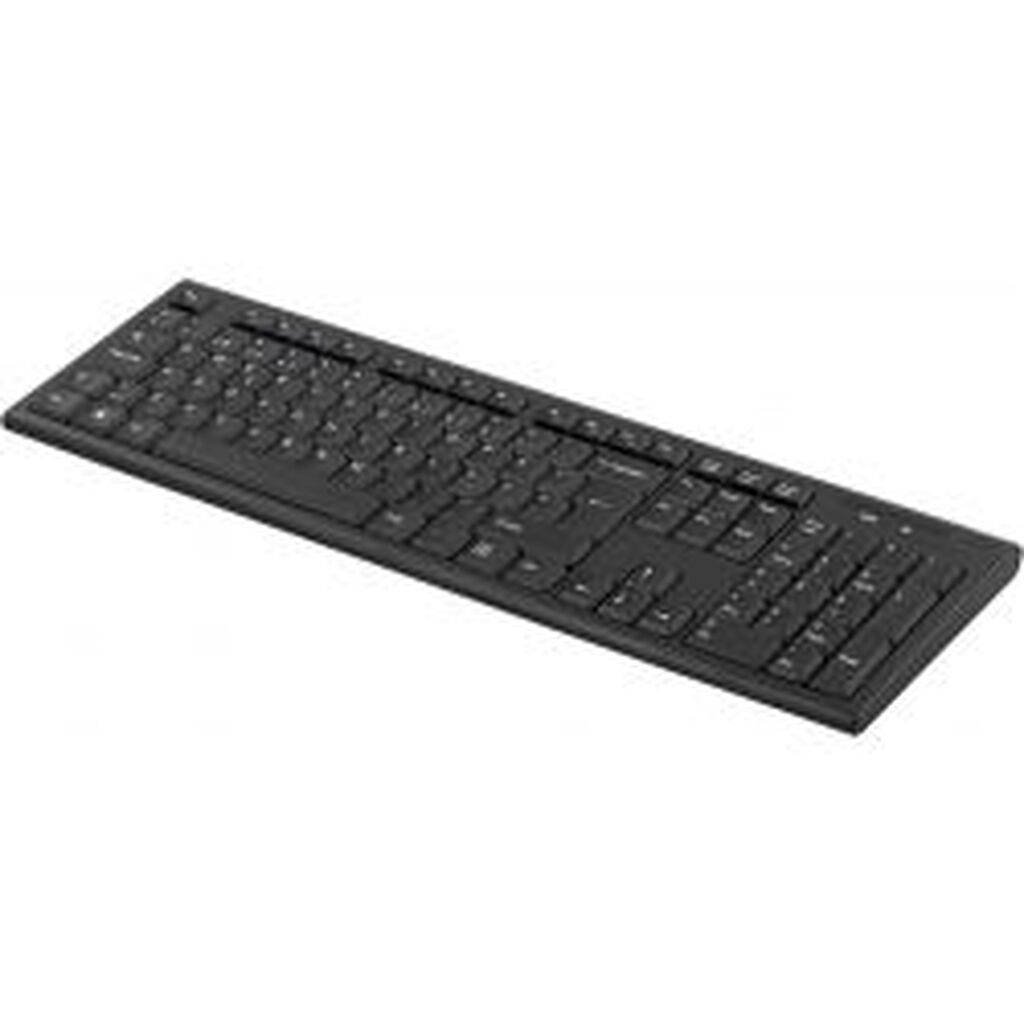 Deltaco Wireless Keyboard Nordic Usb Nanoreceiver 10m Range Black - Keyboard