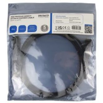 Deltaco Qsfp+ To Qsfp+ 40g Dac Cable 2m, Passive, Generic, 30awg