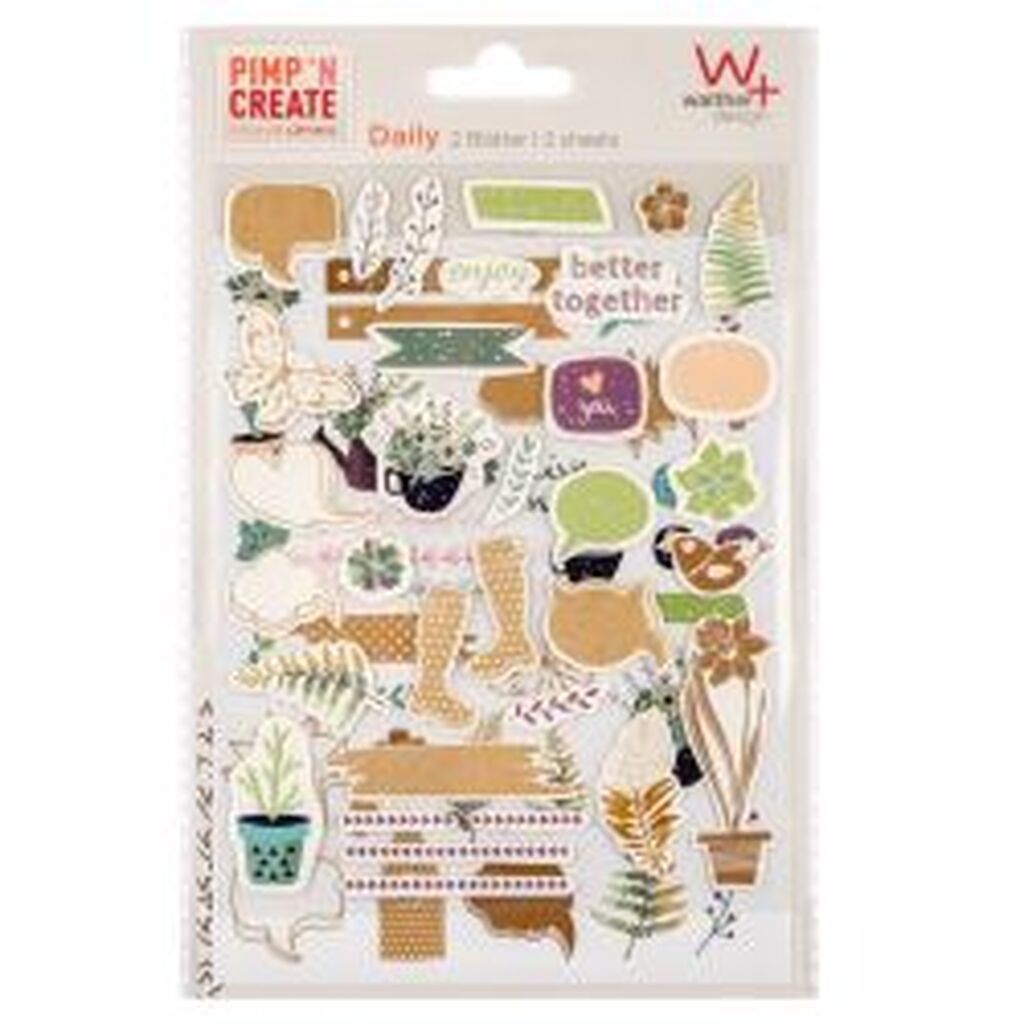 Walther Adhesive sticker Daily