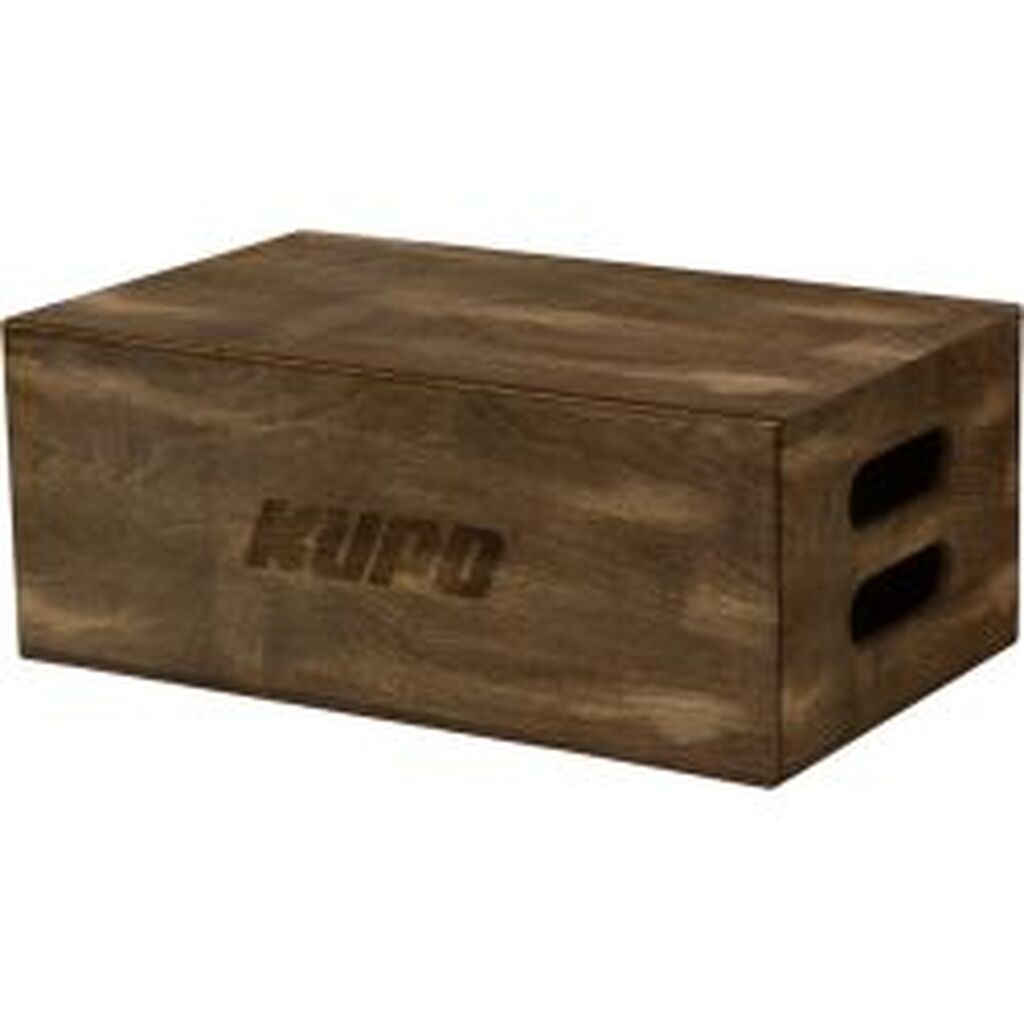 Kupo KAB-008-BST Brown Stained Apple Box - Full - 20 X 12 X 8