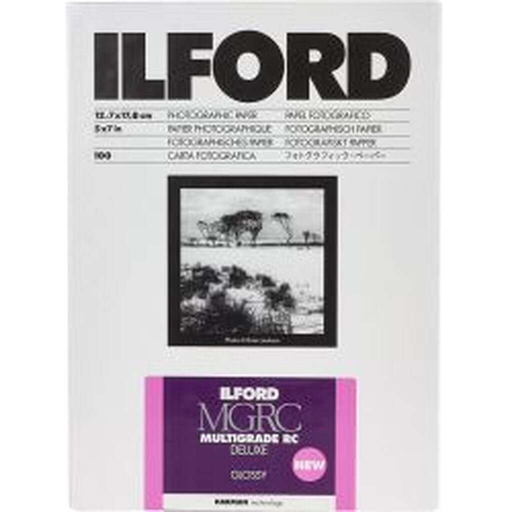 Ilford Photo Multigrade Rc Deluxe Glossy 12.7x17.8cm 500