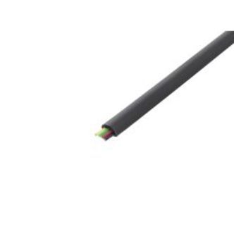 Deltaco Modular Cable, 4p, Reel, 100m, Black