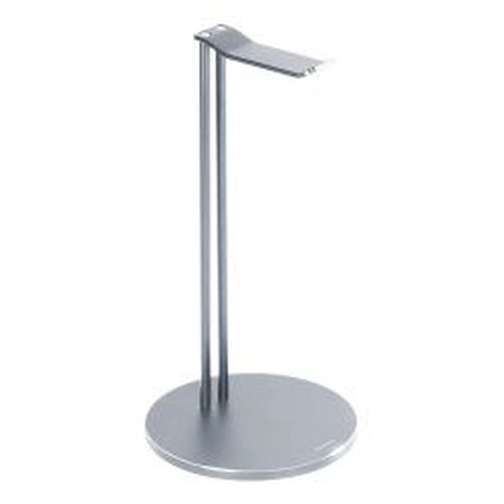 Deltaco Universal Headphone Stand, Aluminum Anti-slip, Silver - Diverse
