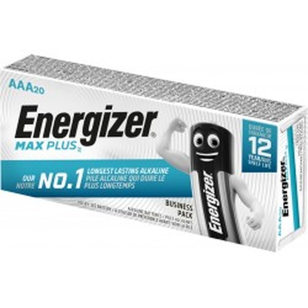 Energizer Max Plus AAA DP20 - Batteri