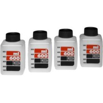 Jobo Bottle Kit 600ml (4x 600ml white)