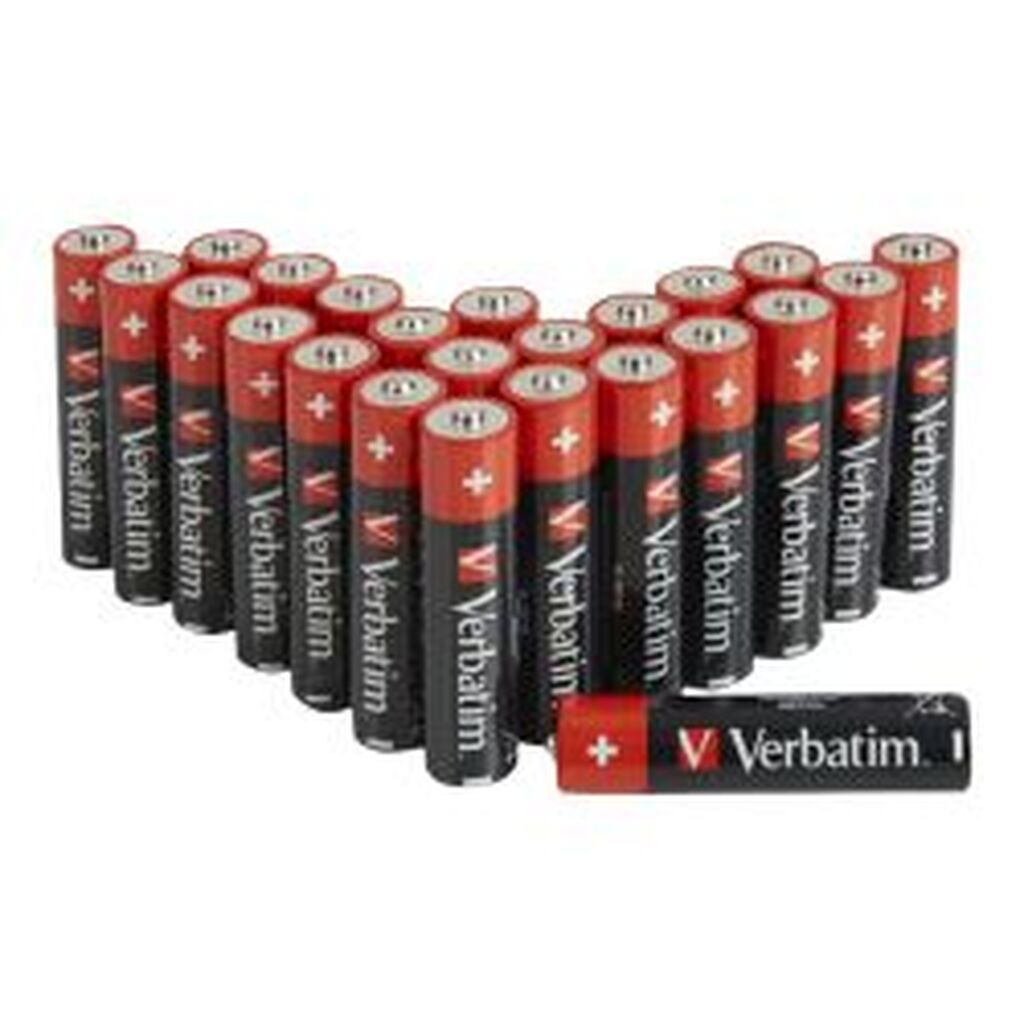 Verbatim Alkaline Battery Aa 24 Pack