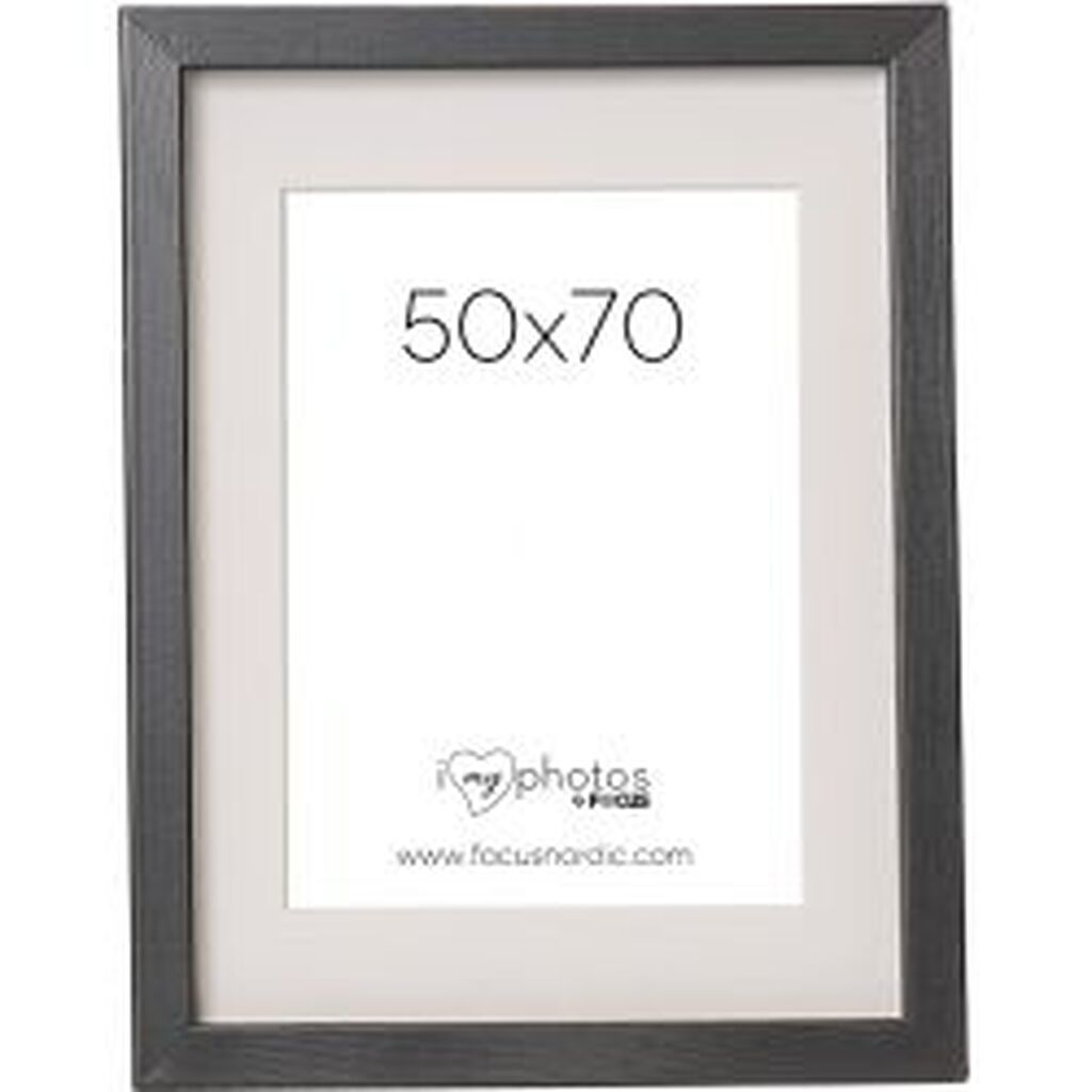 Focus Vivaldi Black 50x70 - Ramme