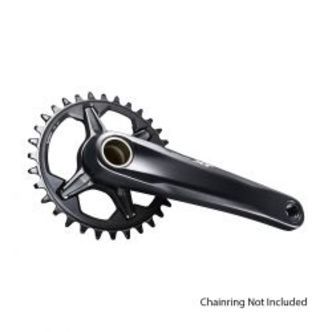 Shimano Kranksæt 12sp For Single 175mm Fc-m8100-1 W/o Cr 175mm - Cykel klinge