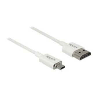 Delock Cable High Speed Hdmi Ethernet - Hdmi-a Male &gt; Hdmi Micro-c