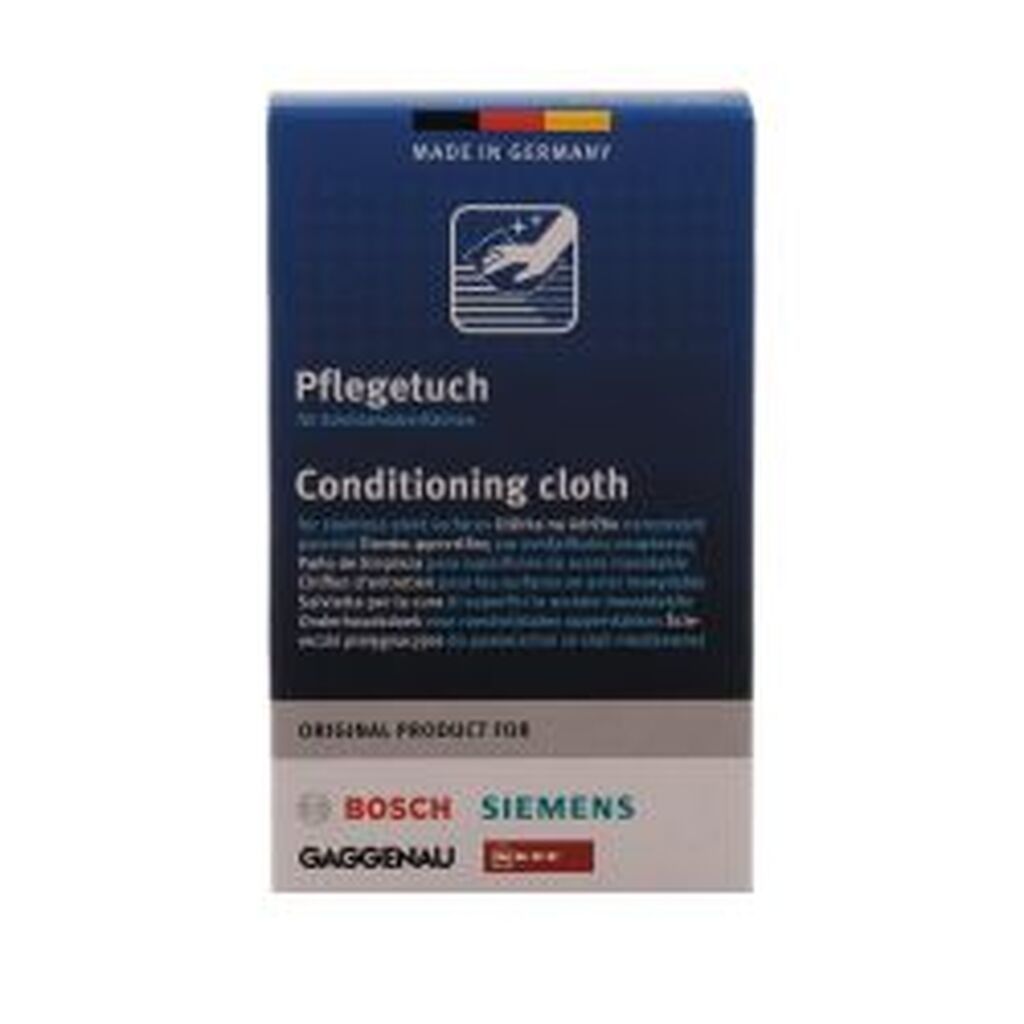 Boschsiemens Conditioning Cloths Stainless Steel Surfaces 5pcs. - Klud